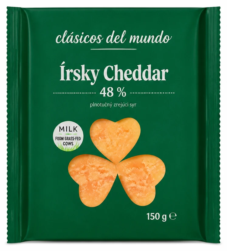Írsky Cheddar 48 %