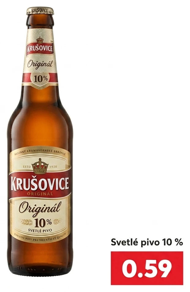 Svetlé pivo 10 %