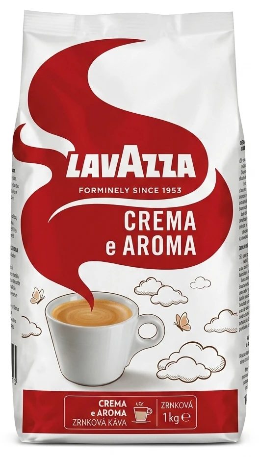 Lavazza Crema Zrnková káva