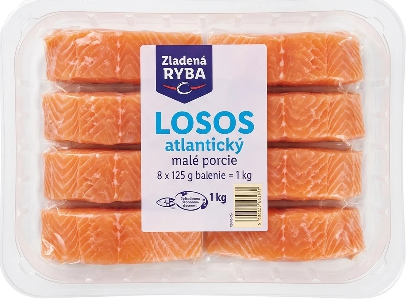 Losos atlantický malé porcie