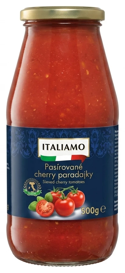 Pasírované cherry paradajky