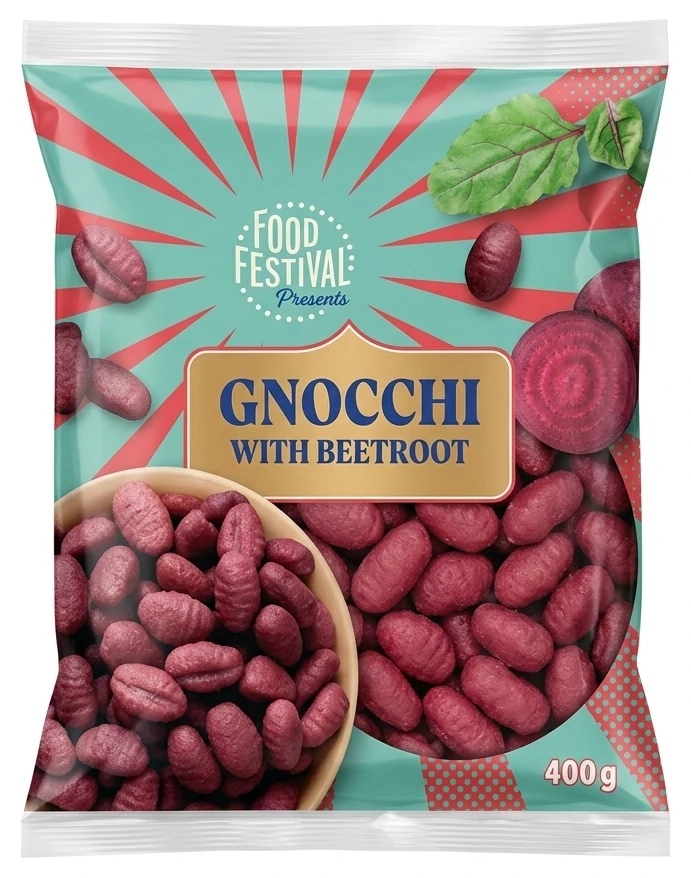 Gnocchi farebné