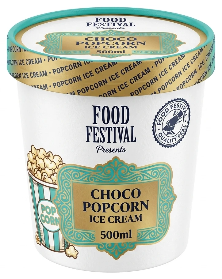 Mrazený krém Popcorn