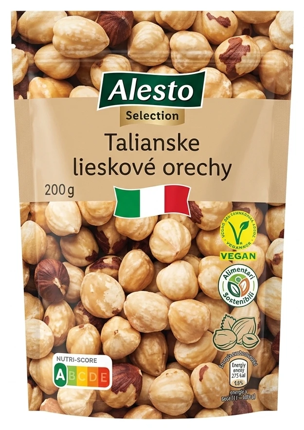 Talianske lieskové orechy