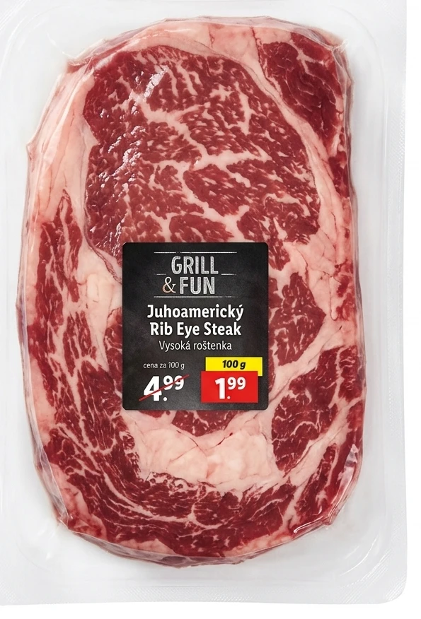 Juhoamerický Rib Eye Steak