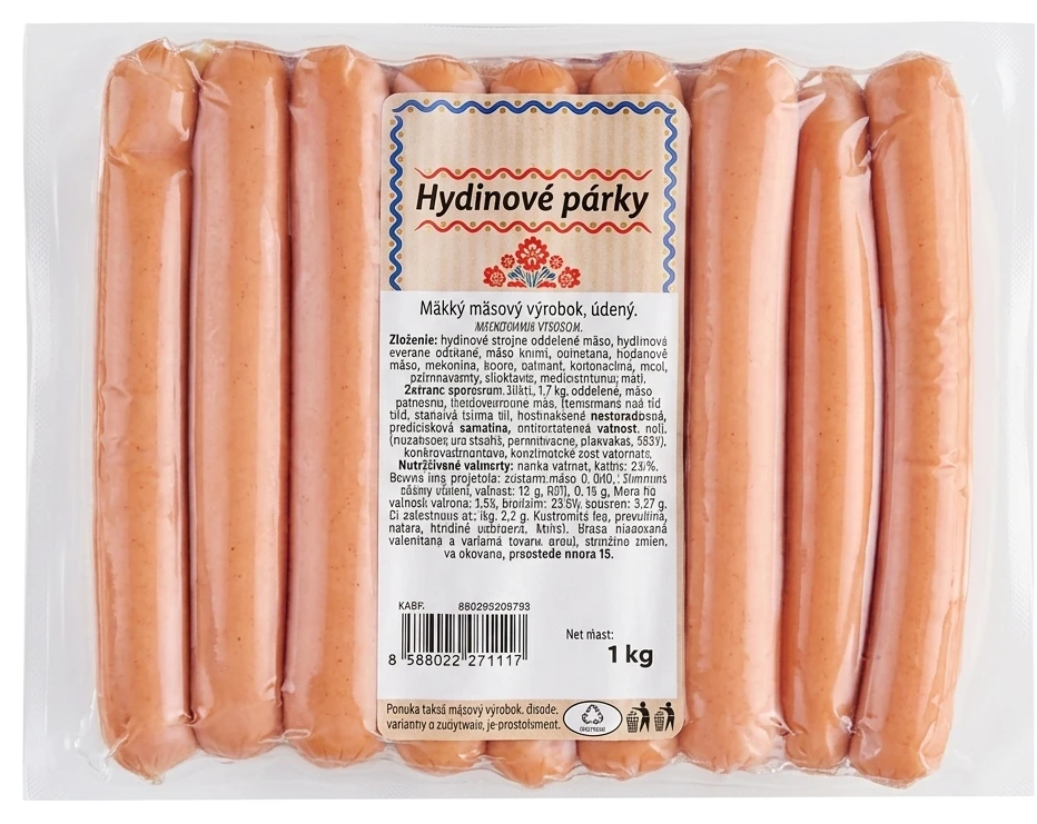 Hydinové párky