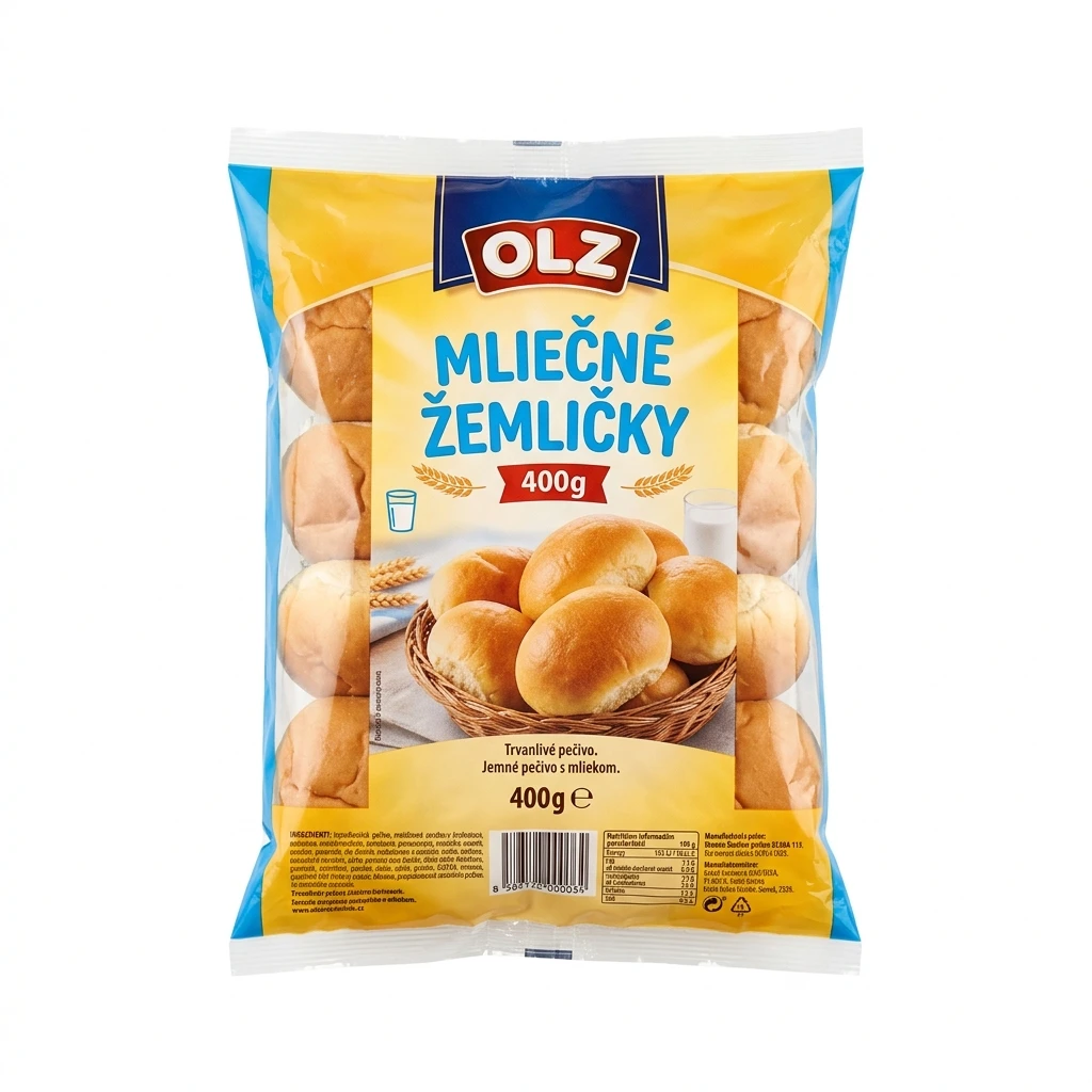 OLZ MLIEČNE ŽEMLIČKY 400G