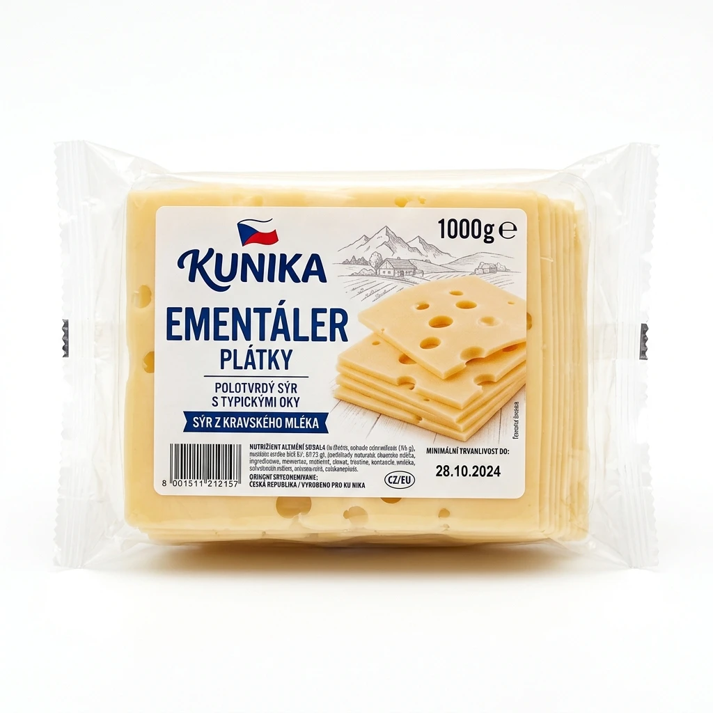 KU NIKA EMENTÁLER PLÁTKY