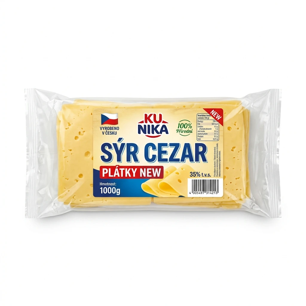 KU NIKA SYR CEZAR PLÁTKY NEW