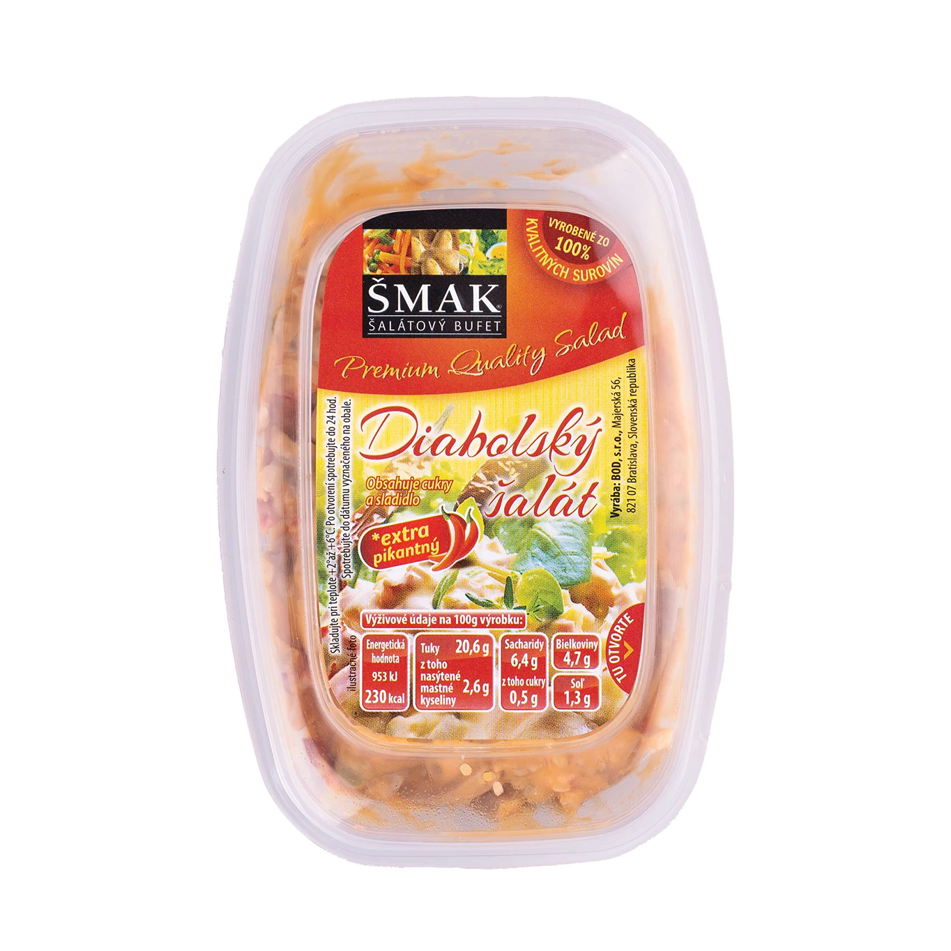 DIABOLSKÝ ŠALÁT 140G