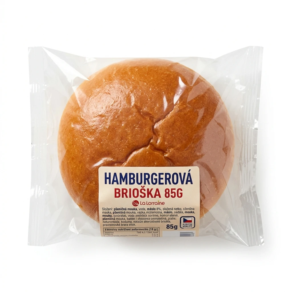 HAMBURGEROVÁ BRIOŠKA 85G LALORRAINE