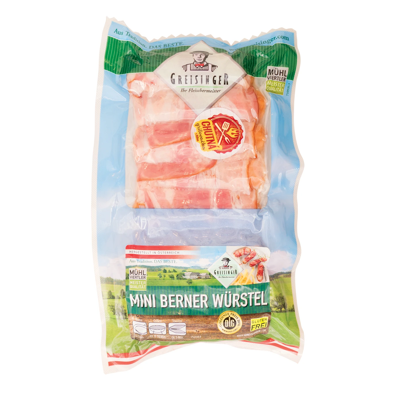 MINIBERNER PÁRKY 250G GREISINGER