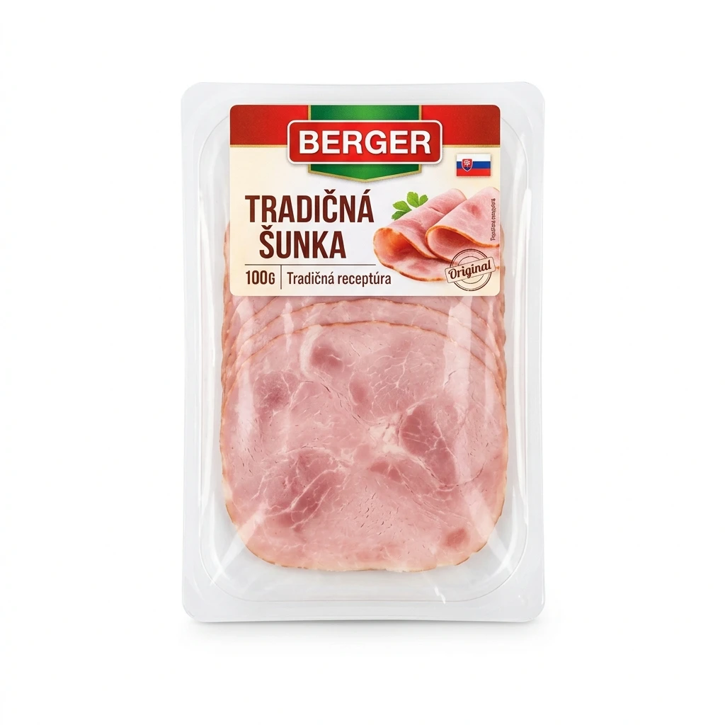 TRADIČNÁ ŠUNKA 100G  BERGER