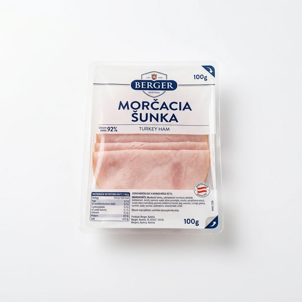 MORČACIA ŠUNKA 100G  BERGER