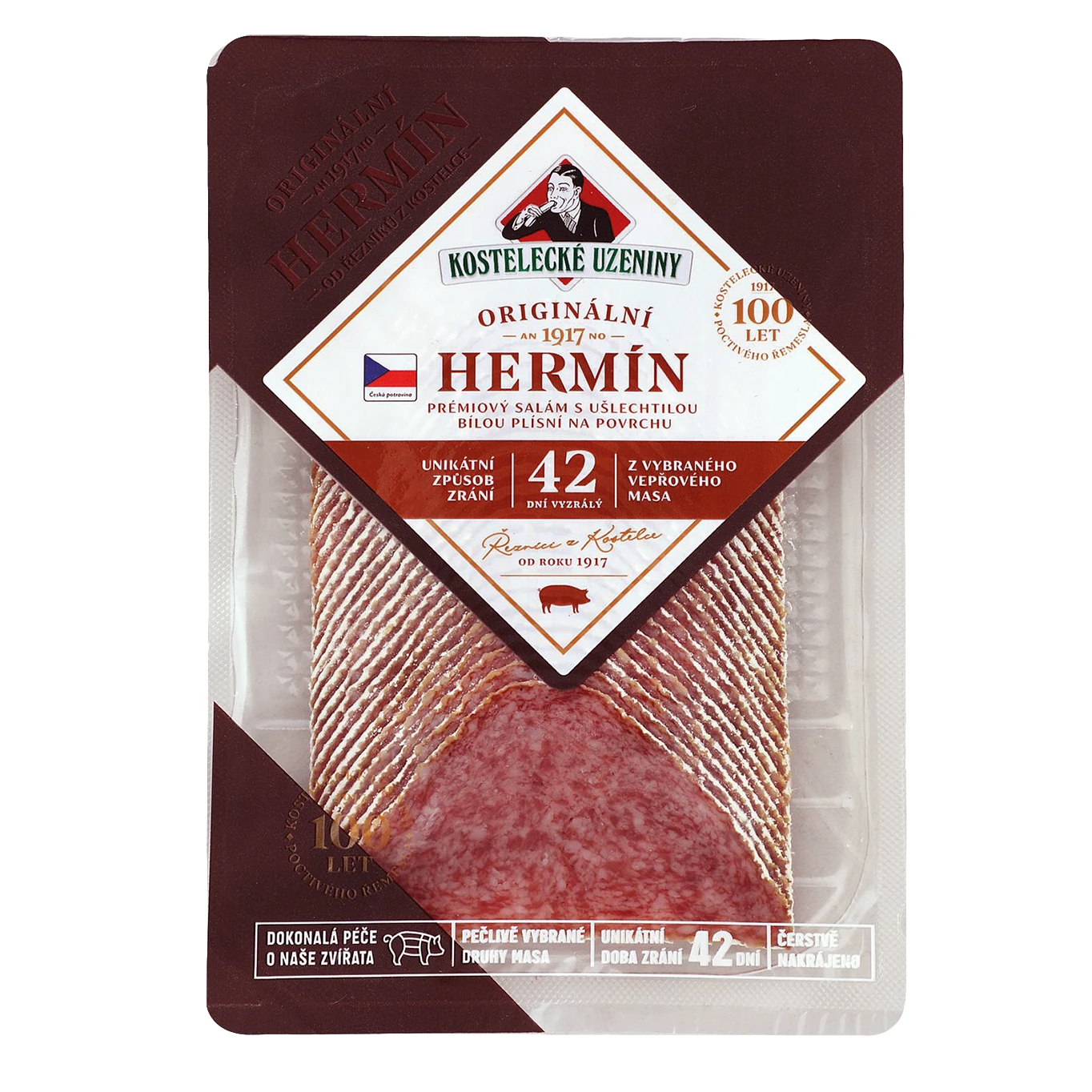 HERMÍN KRÁJANÝ 100G         KOSTELEC