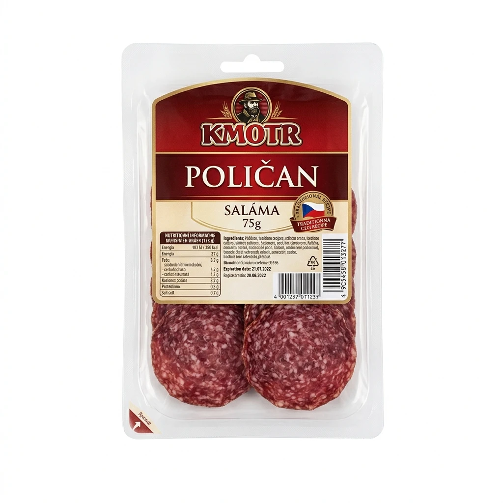 POLIČAN SALÁMA 75G            KMOTR