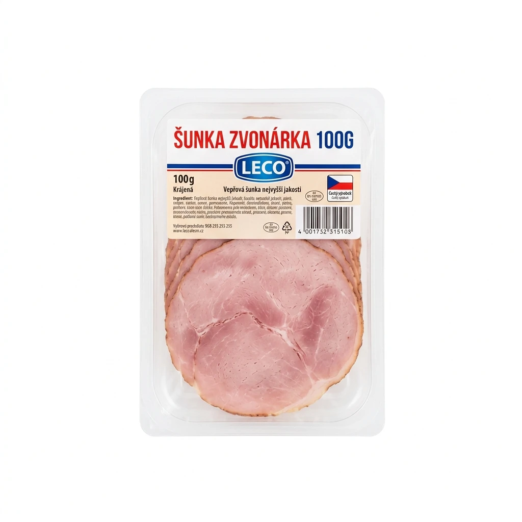 ŠUNKA ZVONÁRKA 100G LECO