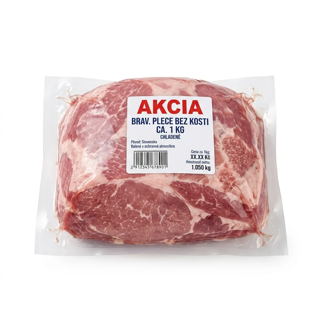 AKCIA BRAV.PLECE BEZ KOSTI CA.9KG