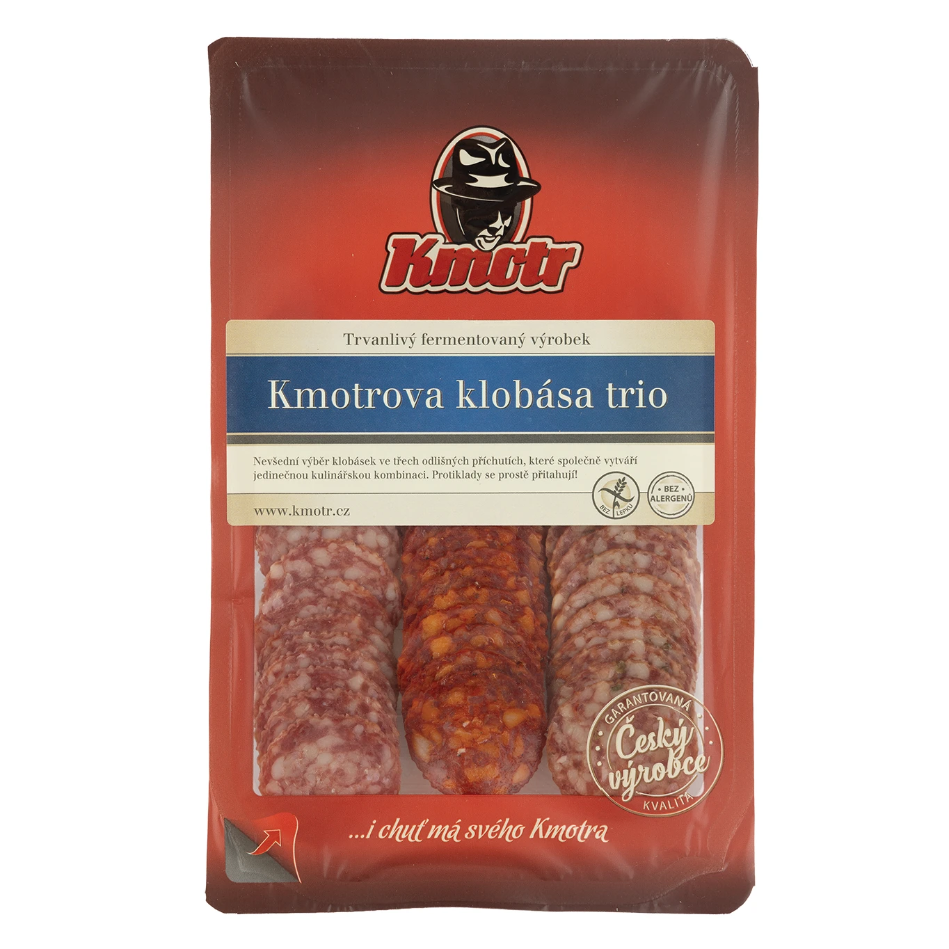 KMOTROVA KLOBÁSA TRIO 75G - KMOTR