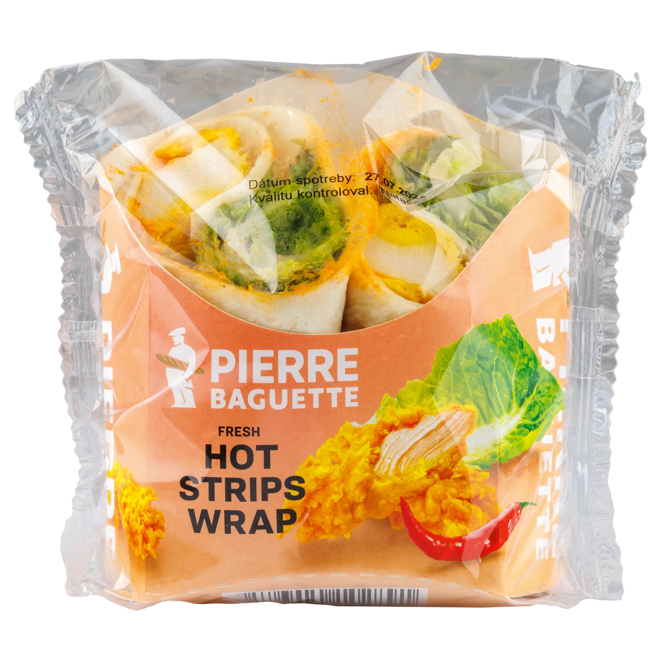 WRAP HOT STRIPS 175G - PIERRE BAGUETTE