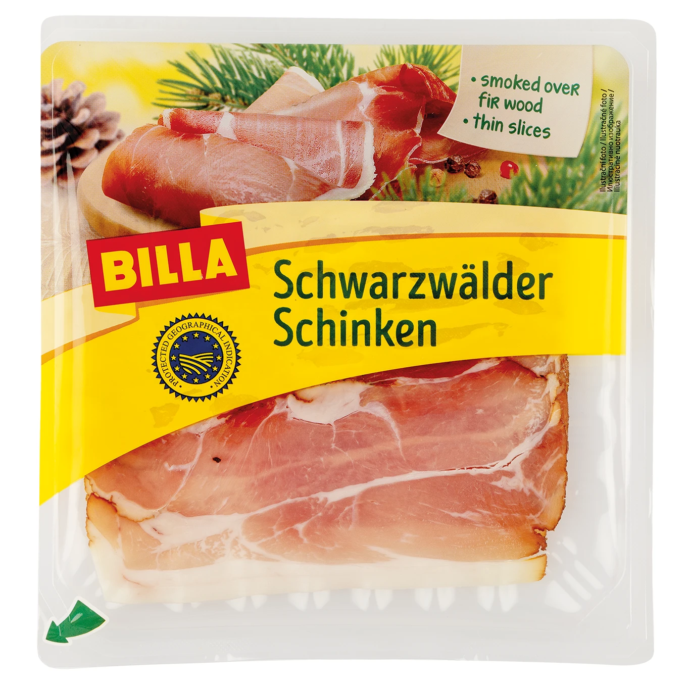 BILLA SCHWARZWALDSKÁ ŠUNKA 100G