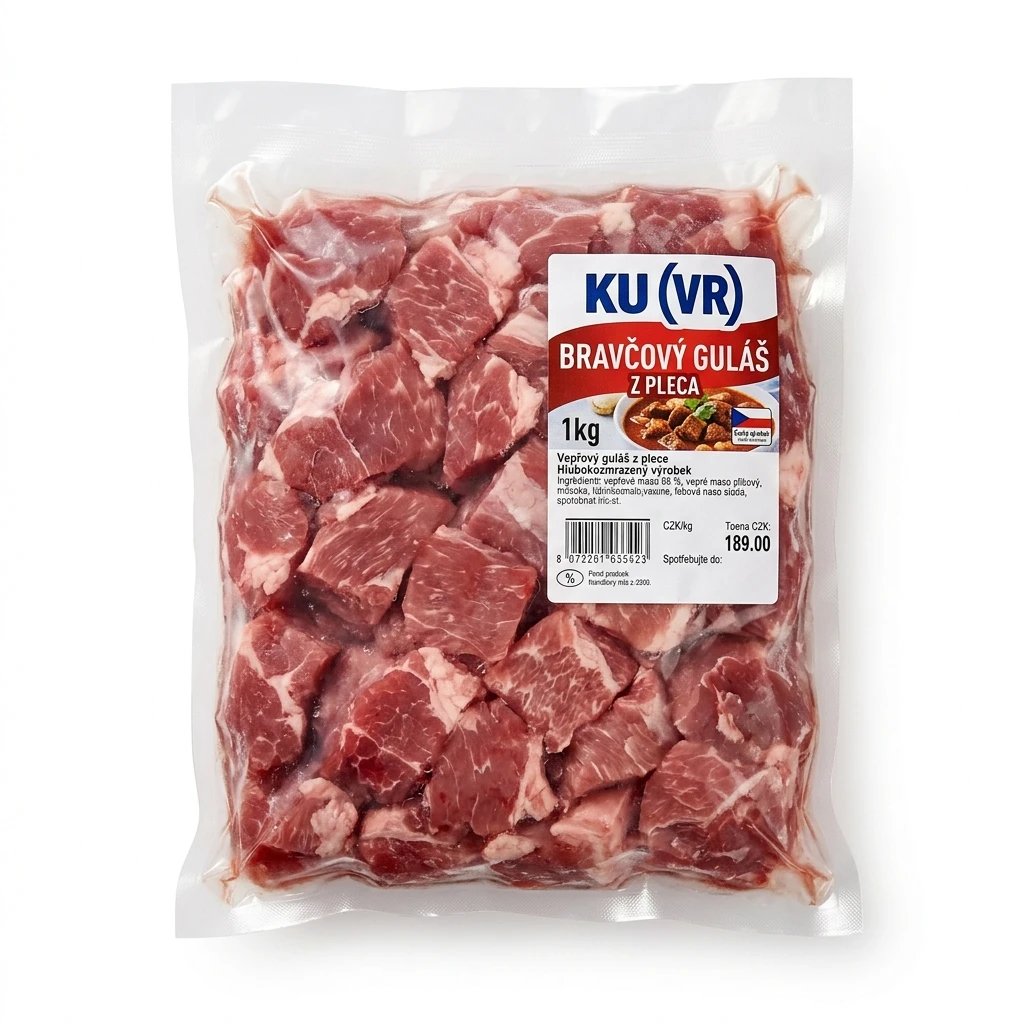 KU (VR) BRAVČOVÝ GULÁŠ Z PLECA