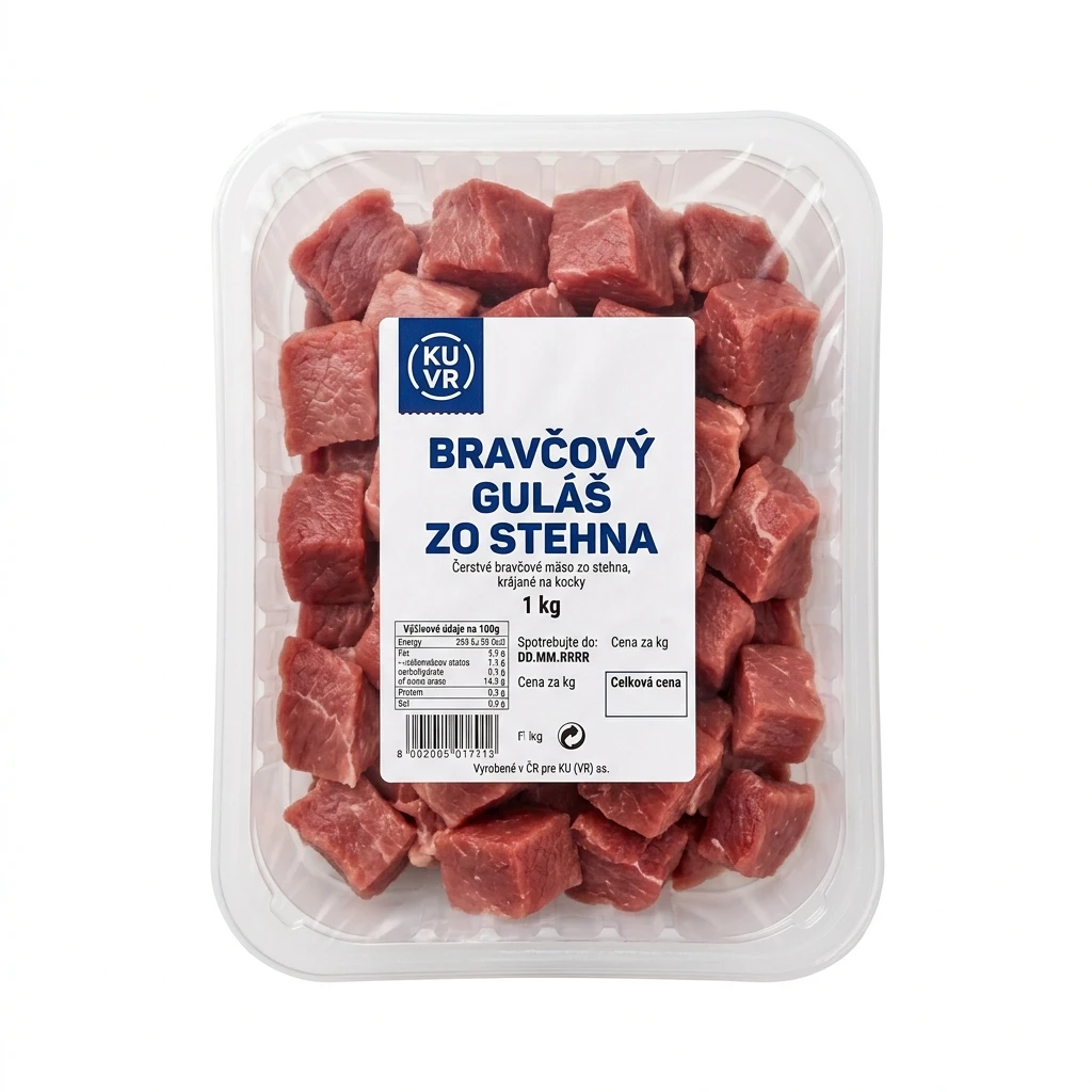 KU (VR) BRAVČOVÝ GULÁŠ ZO STEHNA