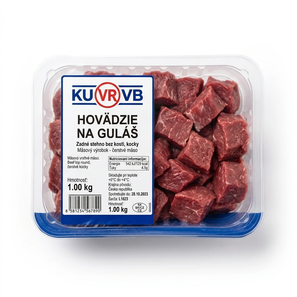 KU (VR) VB HOVÄDZIE NA GULÁŠ