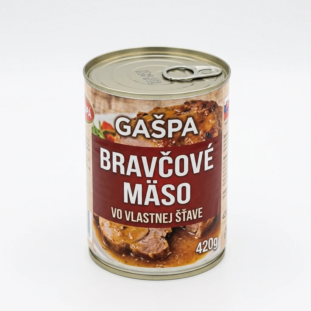 BRAVČOVÉ MÄSO VO VLAST. ŠŤAVE 420G GAŠPA