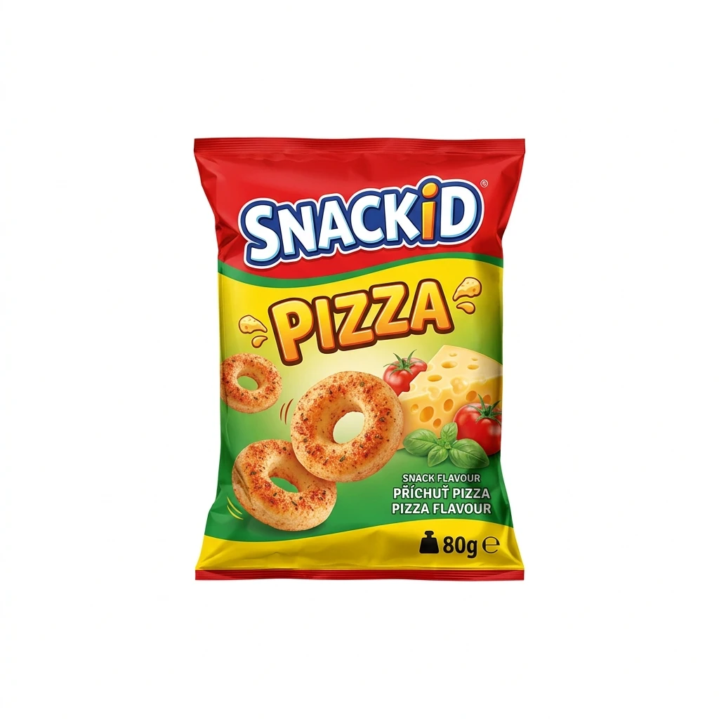 SNACKID PIZZA 80G
