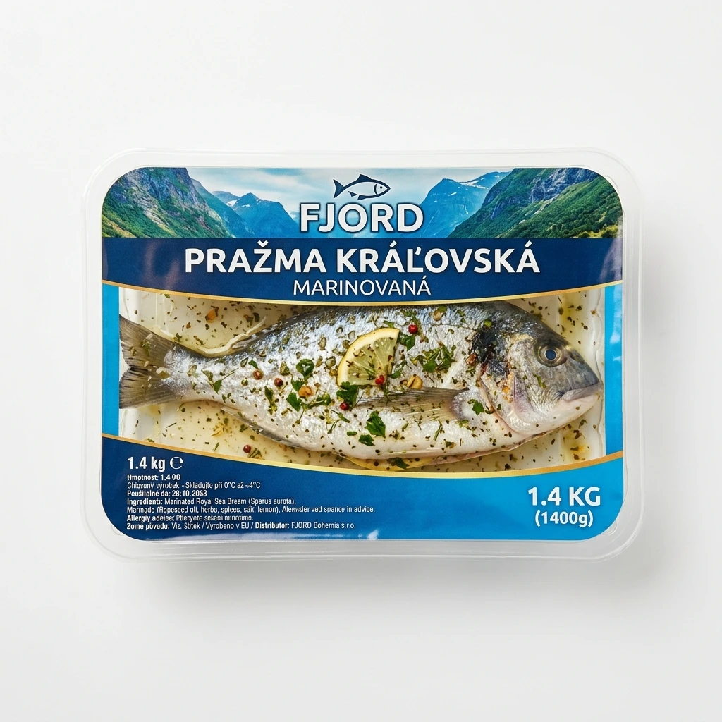 PRAŽMA KRÁĽOVSKÁ MARINOVANA 1.4KG FJORD
