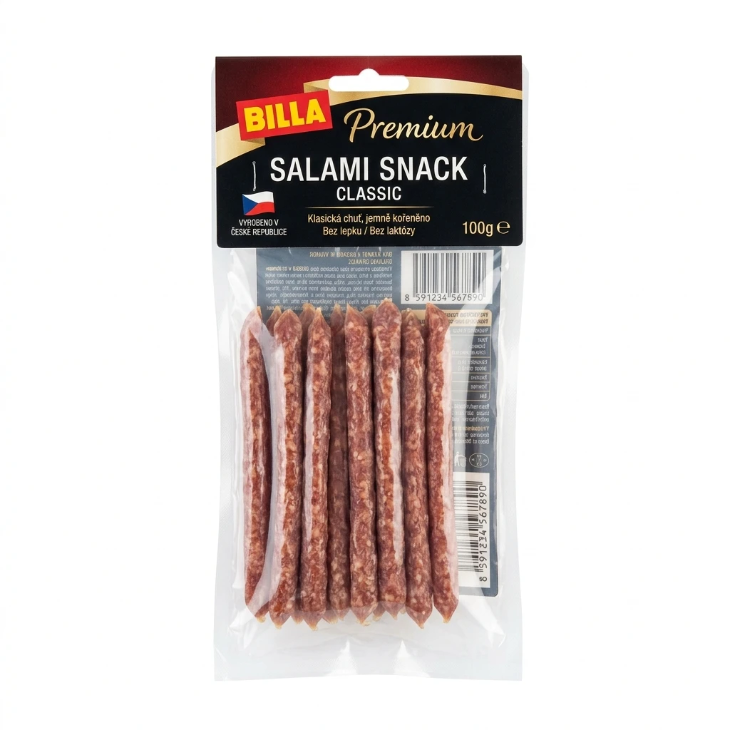 BILLA PREMIUM SALAMI SNACK CLASSIC 100G