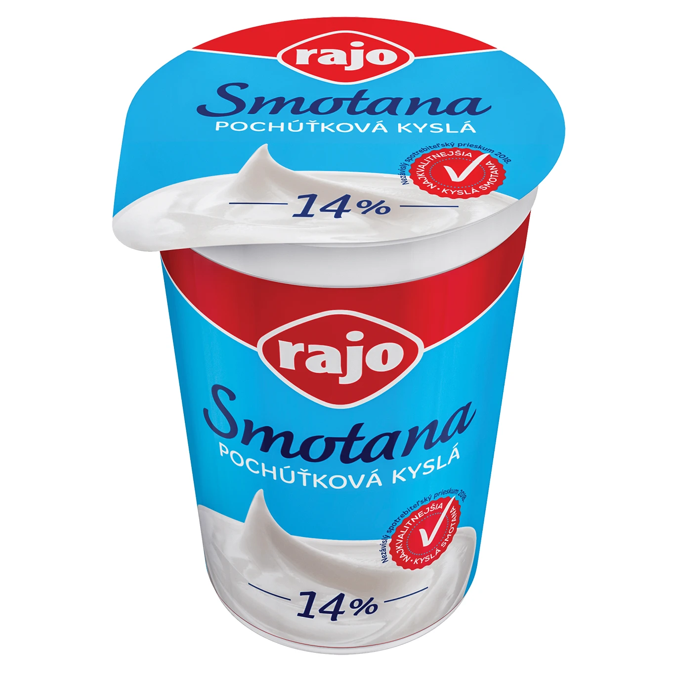 RAJO SMOTANA KYSLÁ 14% 250G