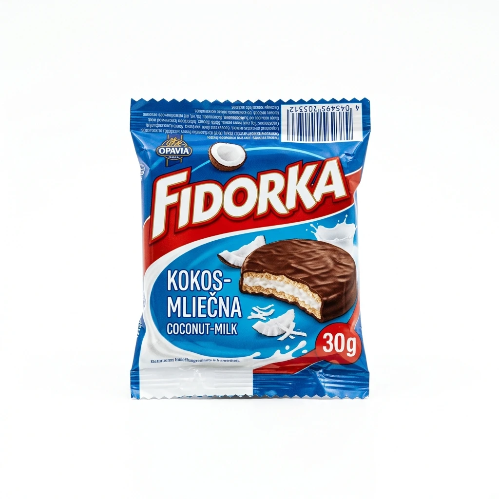 FIDORKA KOKOS-MLIEČNA 30G