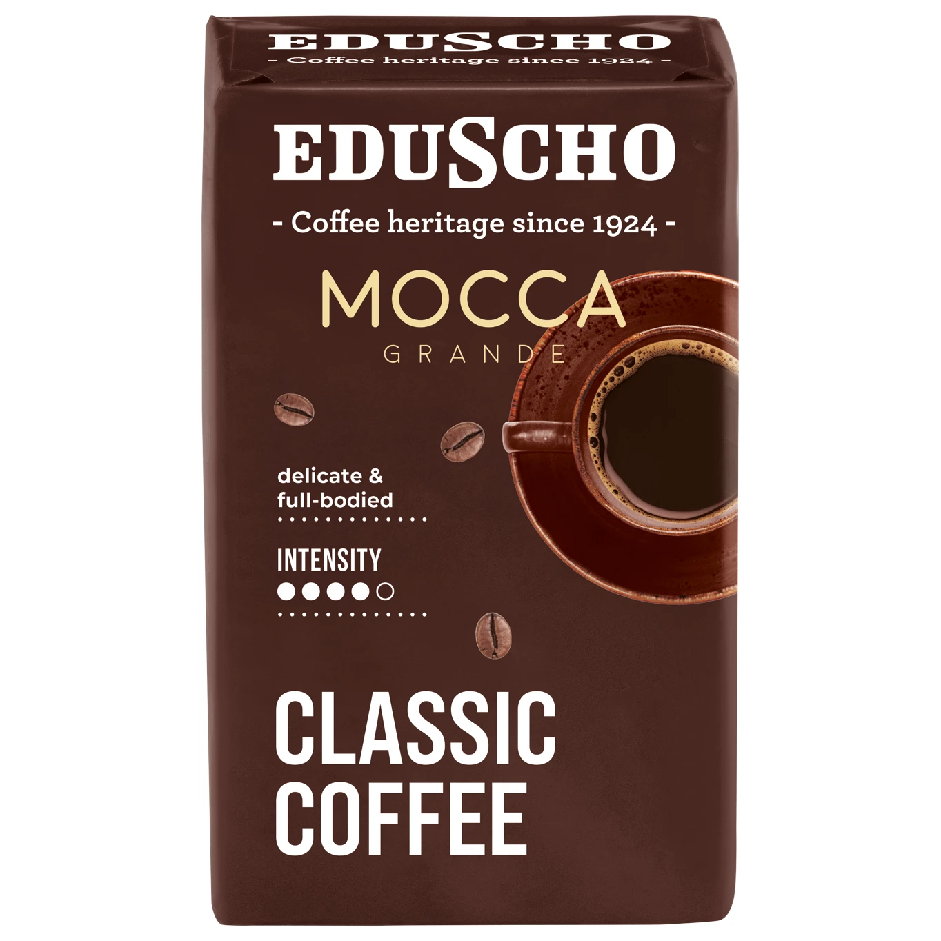 EDUSCHO MOCCA GRANDE 250G MLETÁ KÁVA