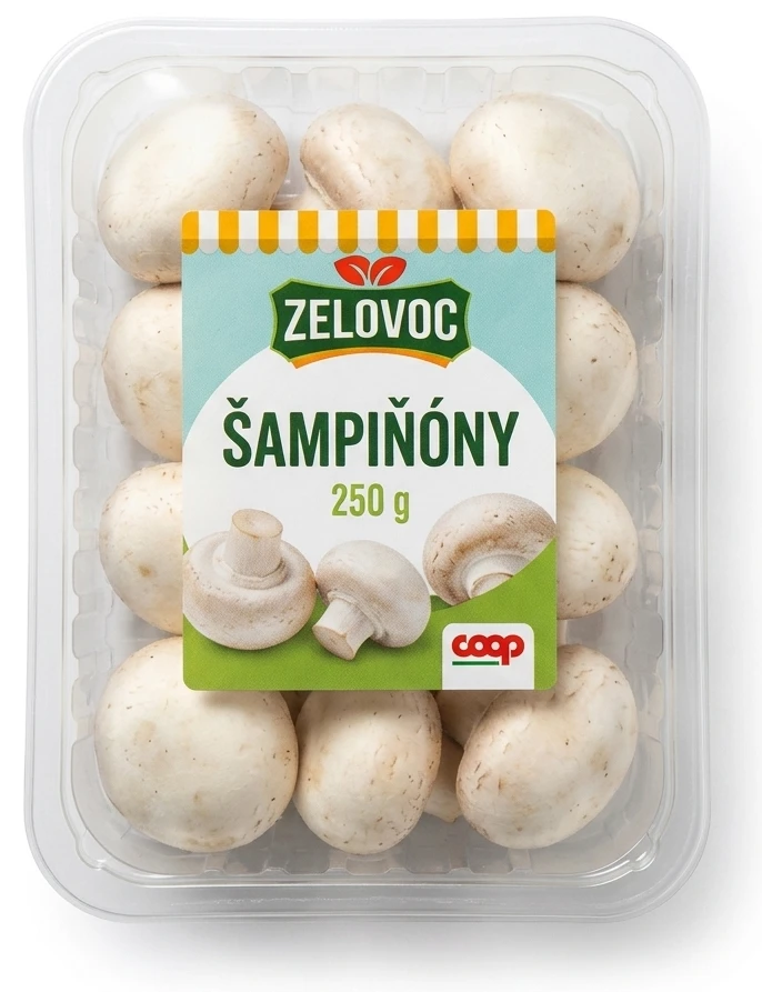 ZELOVOC Šampiňóny