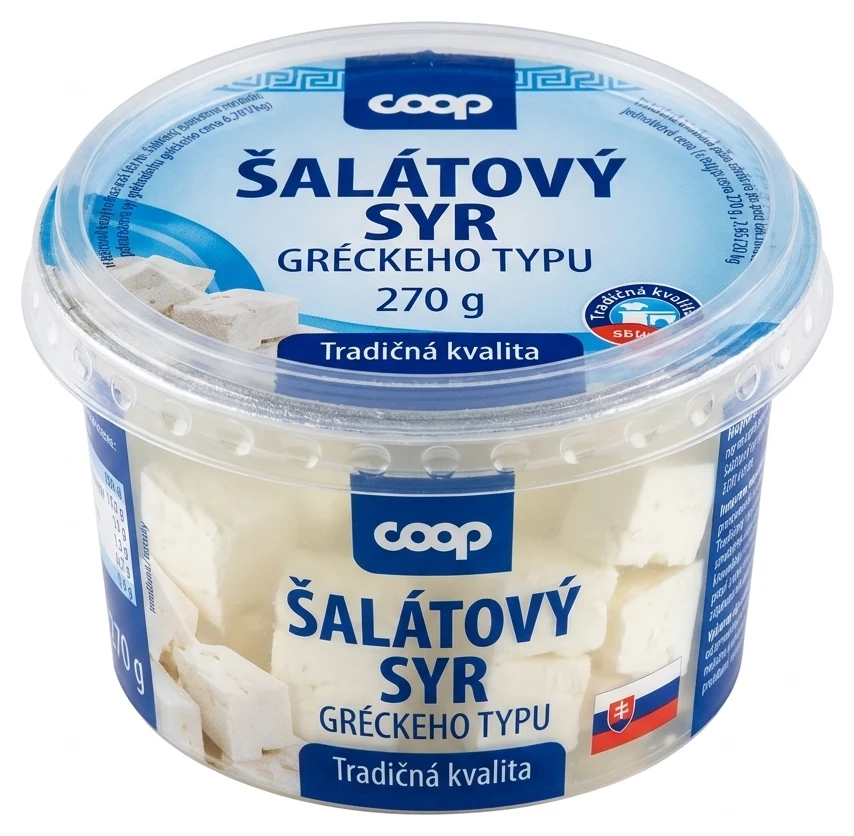 Šalátový syr gréckeho typu