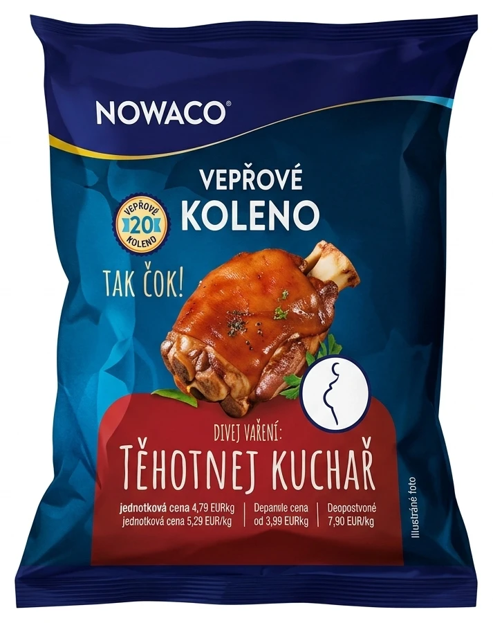 Bravčové koleno chladené