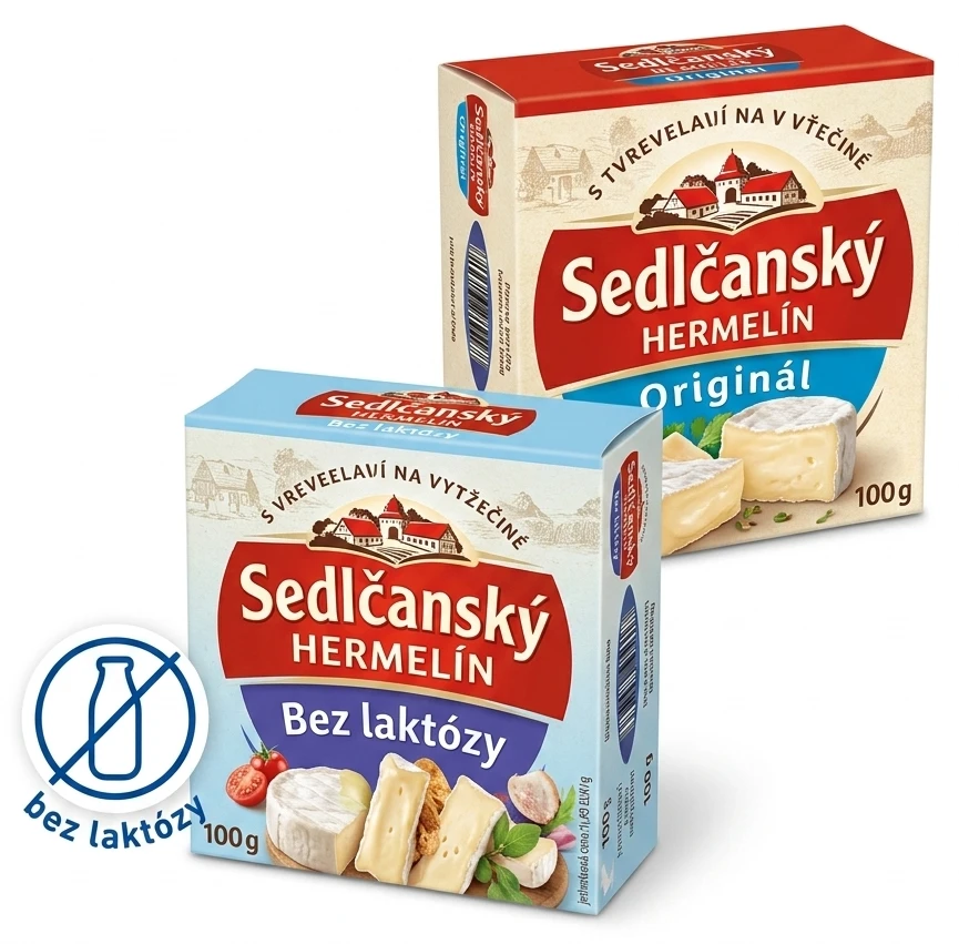 Sedlčanský Hermelín 2 druhy