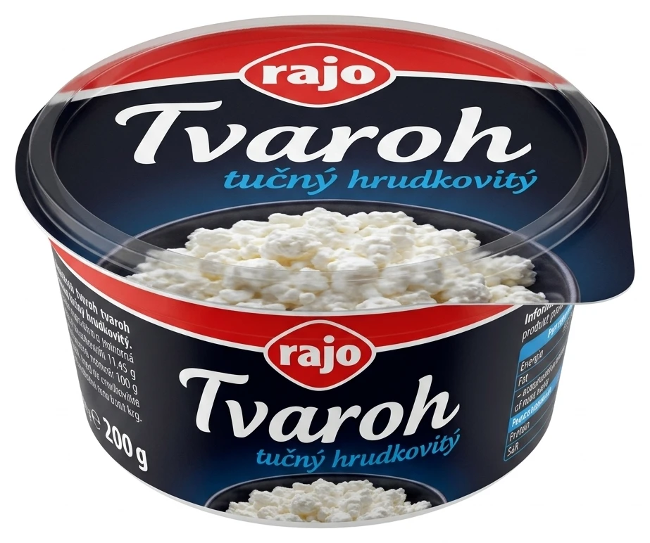 Tvaroh tučný hrudkovitý