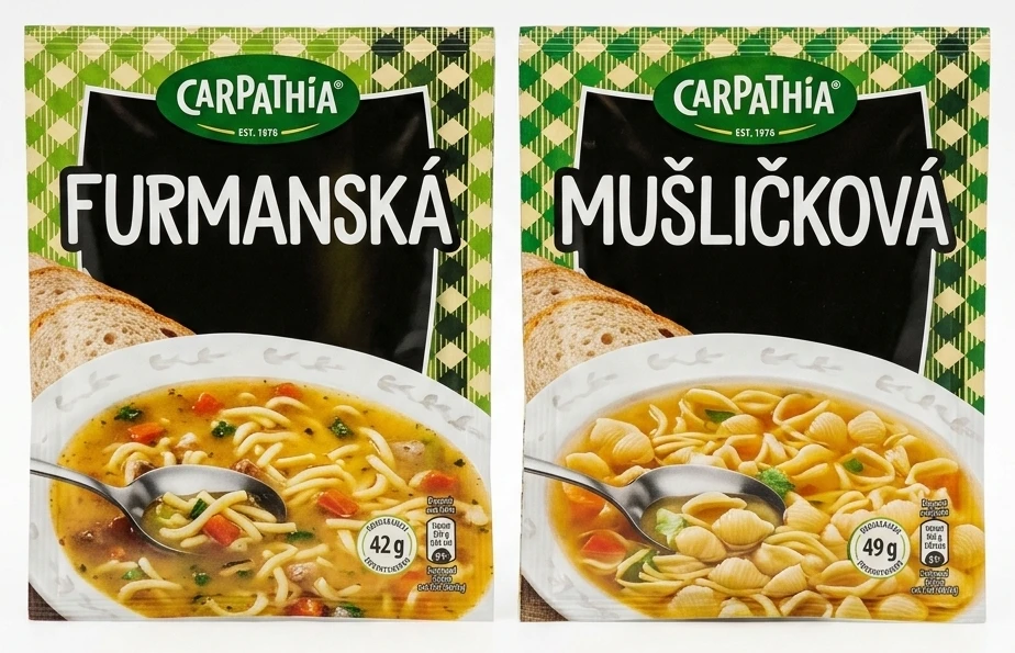 Carpathia polievka 2 druhy