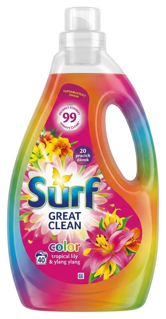 Surf Color Tropical 40 pracích dávok