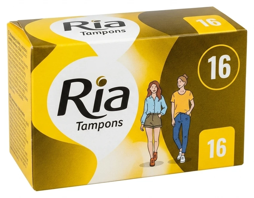 Ria tampóny 2 druhy