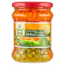 Natur Farm Mrkva s hráškom 470 g
