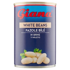 Giana Biela fazuľa v slanom náleve 400 g