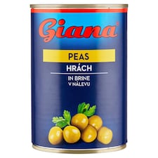 Giana Hrach sterilizovaný v slanom náleve 400 g