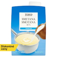 Trvanlivá smotana 10% 500 ml