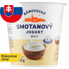 Milsy Bánovecký smotanový jogurt biely 145 g