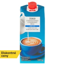 Zahustené trvanlivé plnotučné nesladené mlieko 340 g