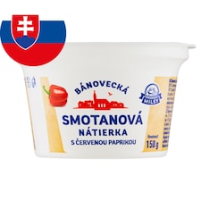 Milsy Bánovecká smotanová nátierka s červenou paprikou 150 g